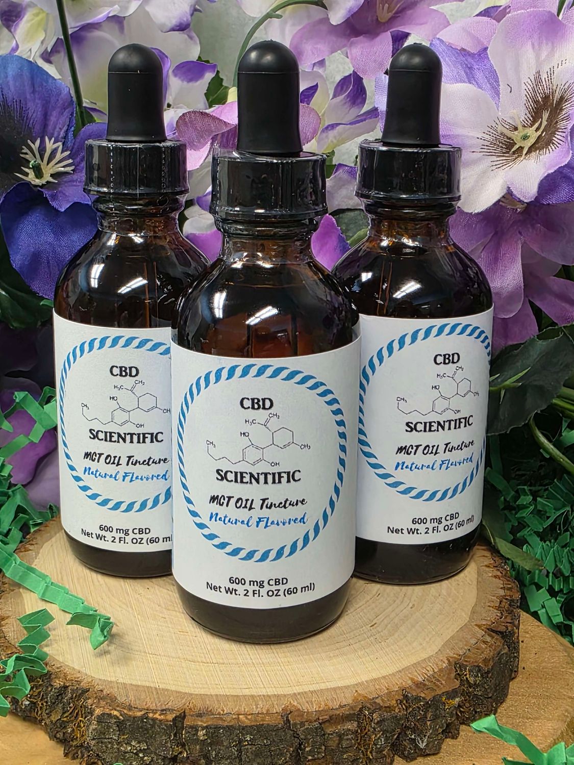 CBD Scientific--MCT oil natural (2 oz; 600 mg)