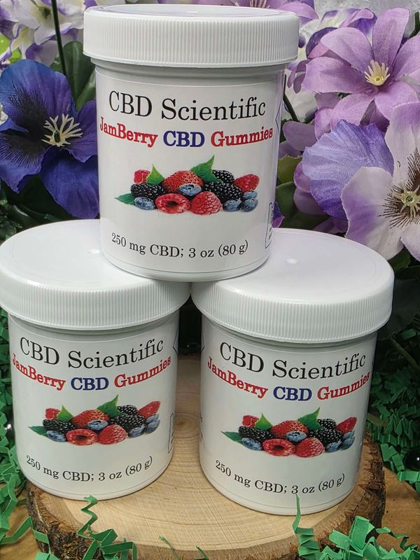 CBD Scientific---Jamberry Gummies (250 mg)