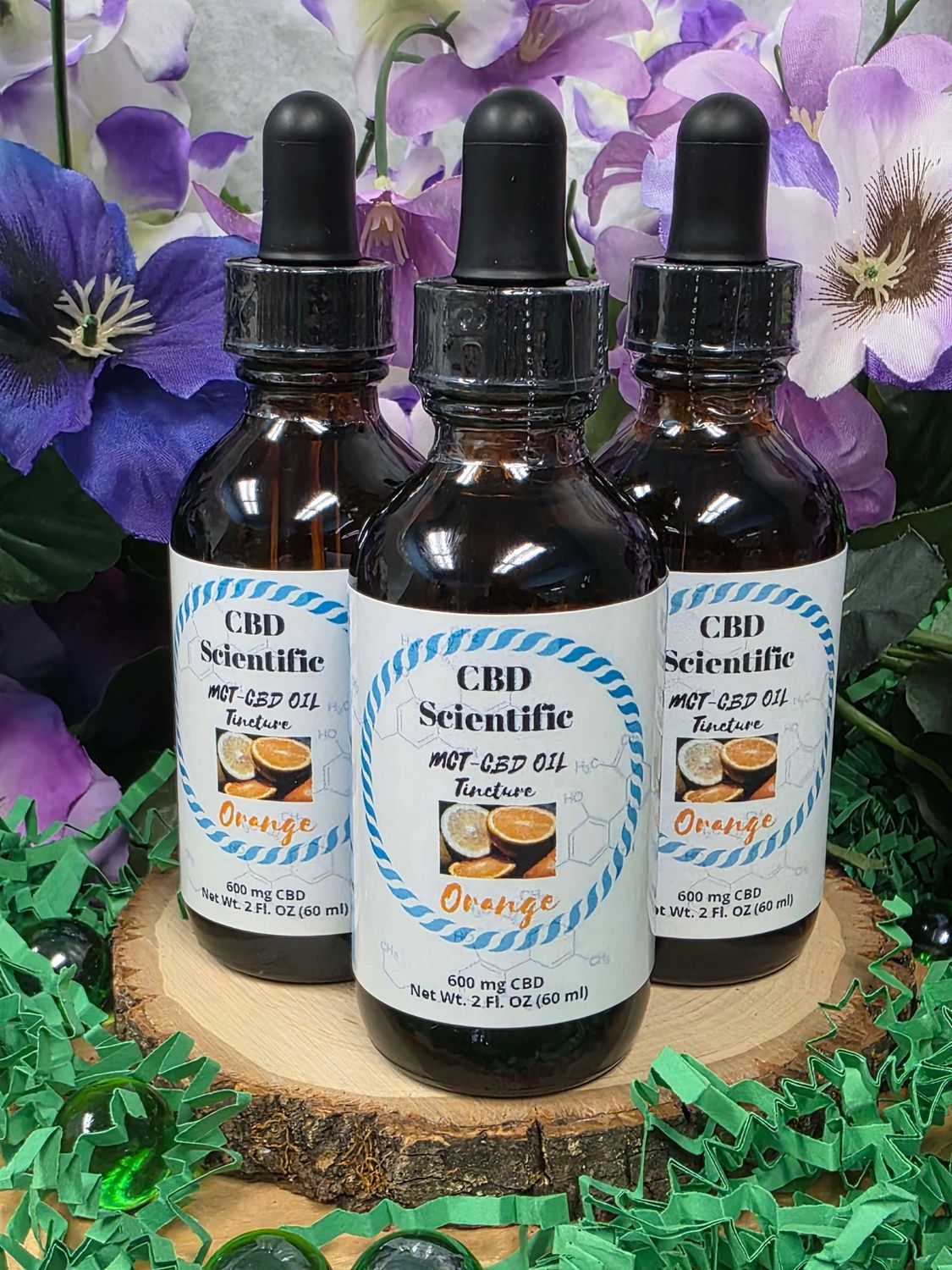 CBD Scientific--MCT oil Orange flavored (2 oz; 600 mg)