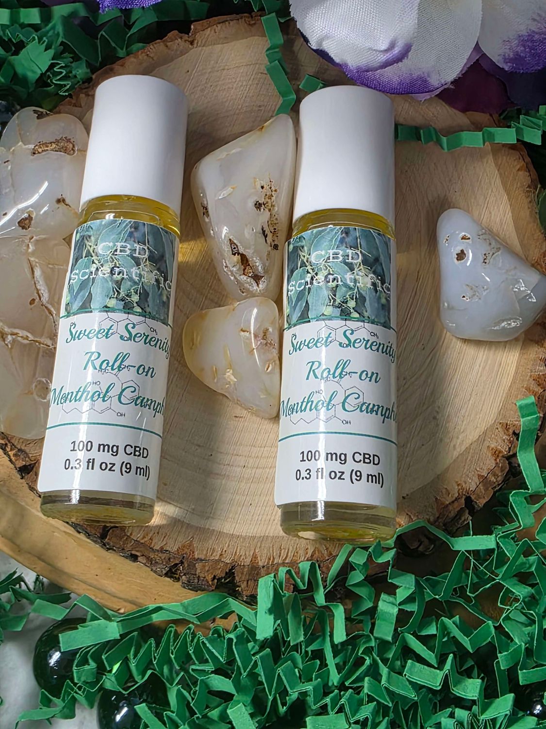 CBD Scientific--Menthol Camphor Roll-on (90 mg CBD)