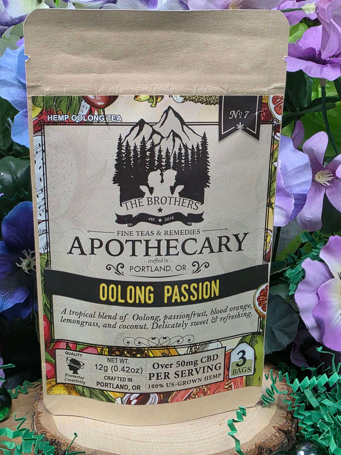 Brothers Apothecary--Oolong passion 0.5 oz; 150 mg)