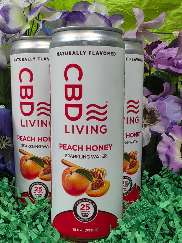 CBD Living—Peach Honey (12 oz)