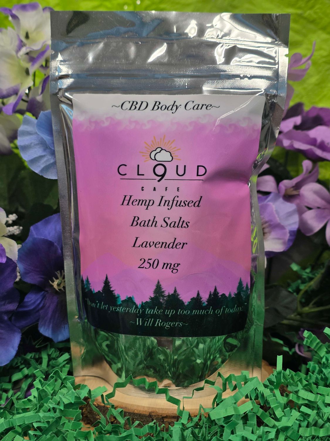 Cloud 9---Lavender bath salts (250 mg)