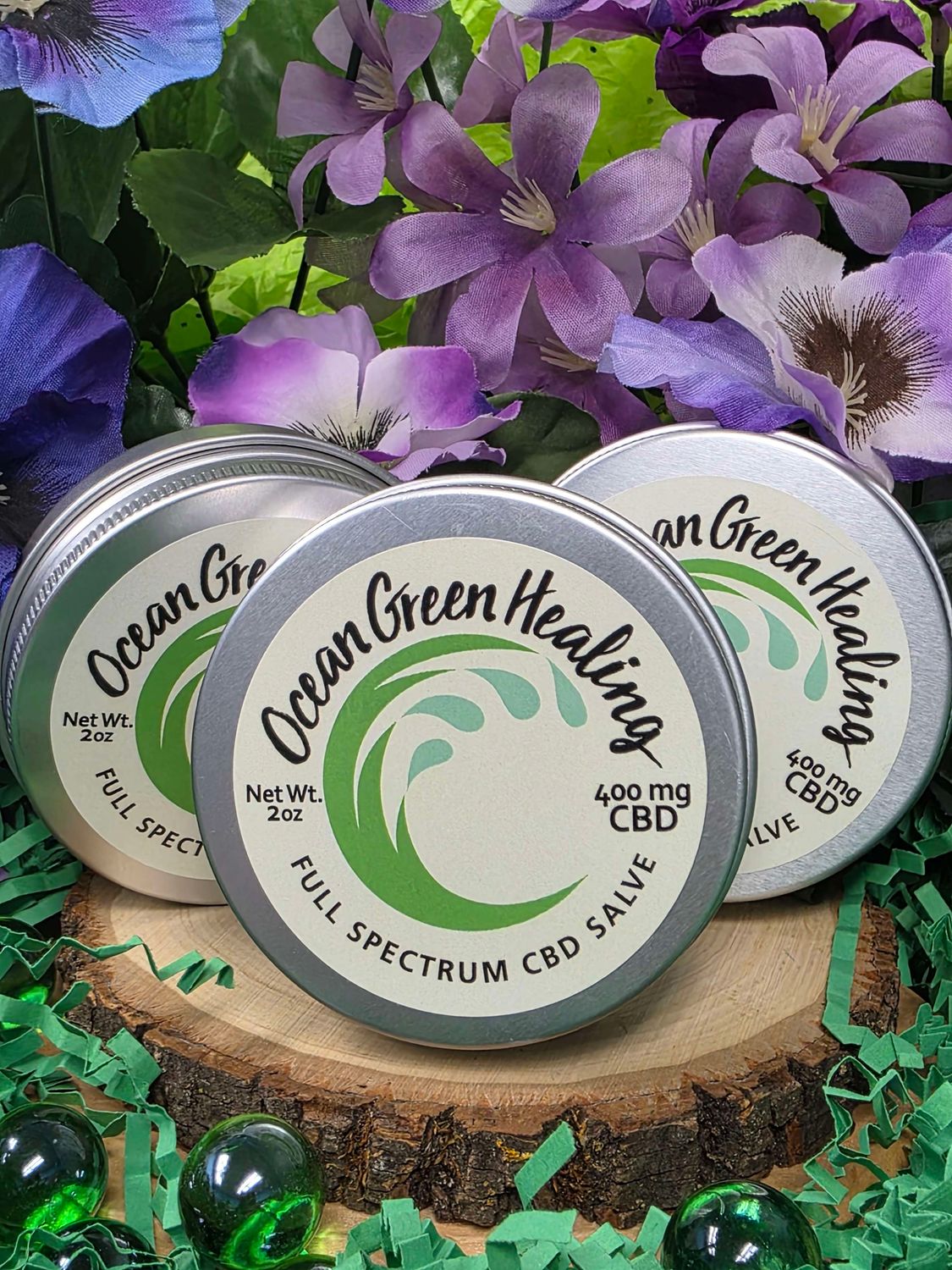 Ocean green—salve 2 oz