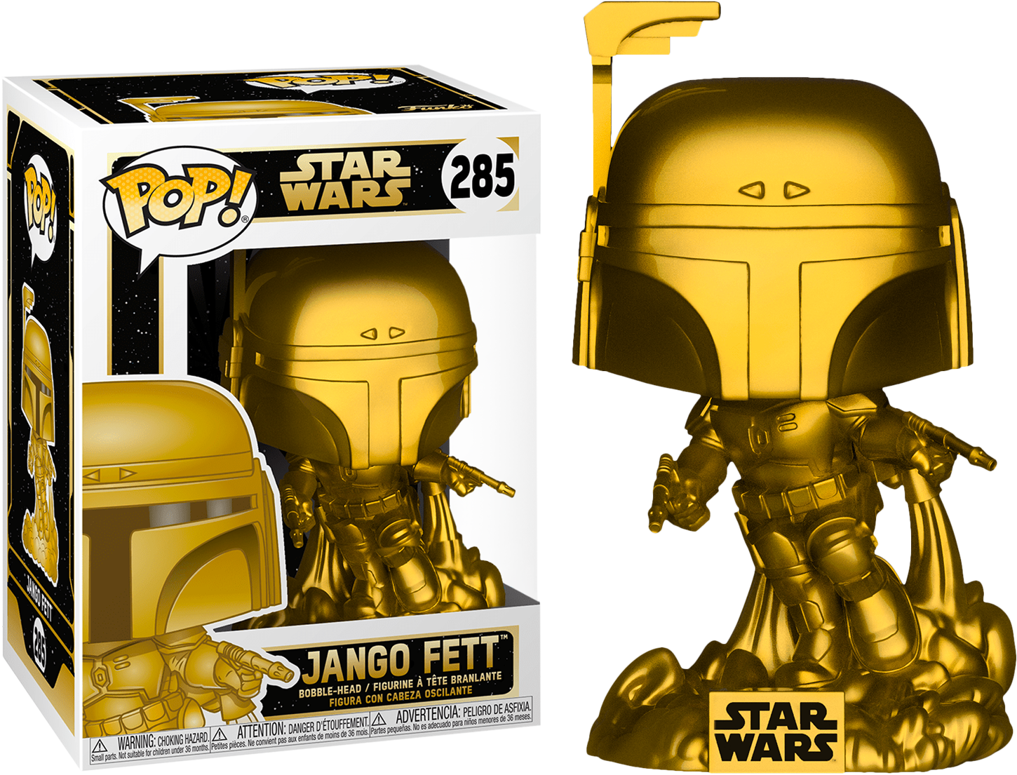 Funko Star Wars Jango Fett Metallic Gold Pop! Vinyl Figure