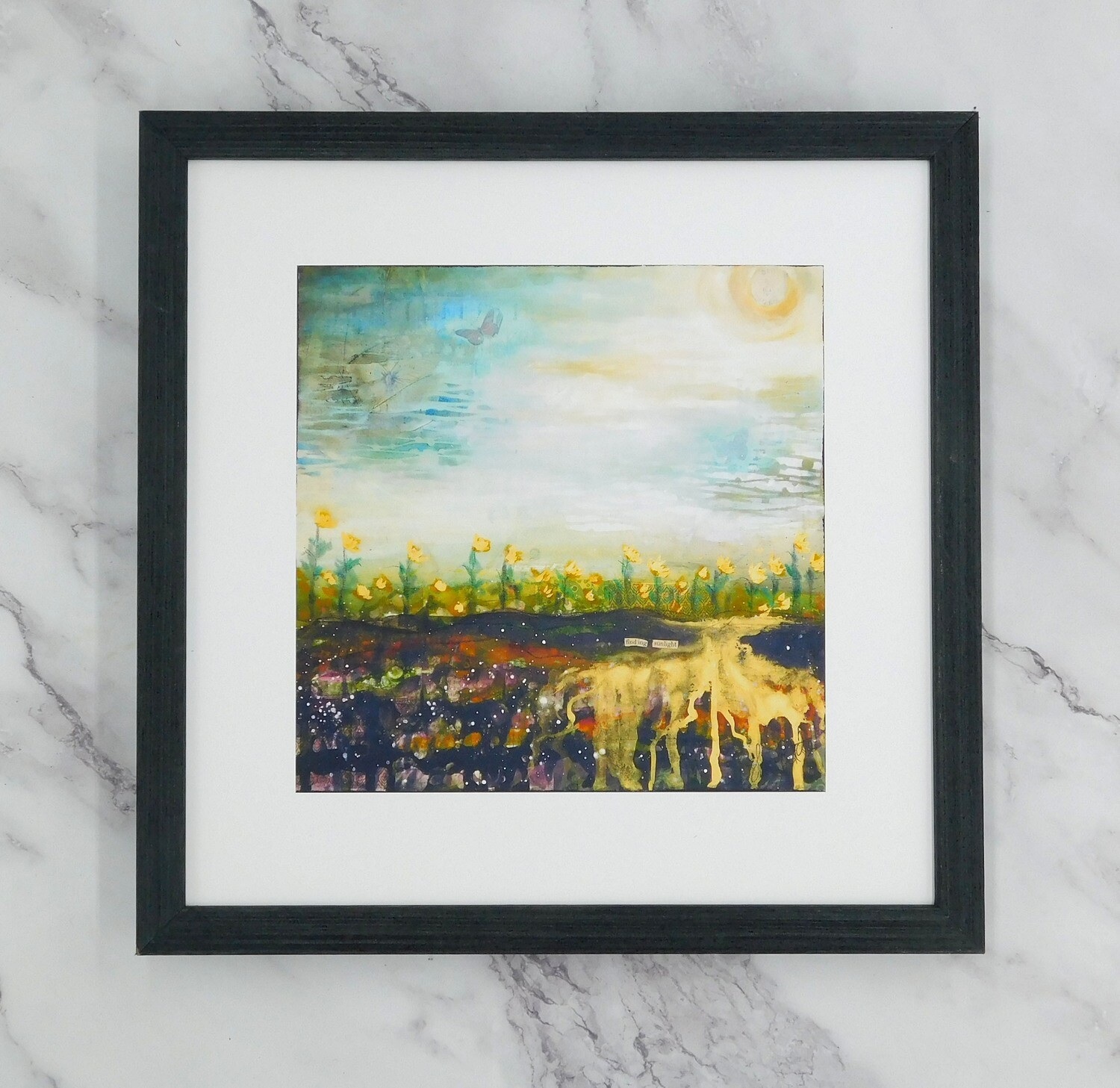 Finding sunlight" print #5 of 5, 8x8 Limited edition Print to be framed