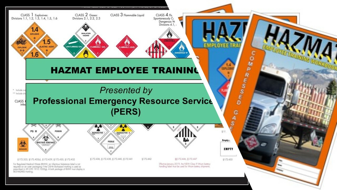 1. Hazmat Employee Training