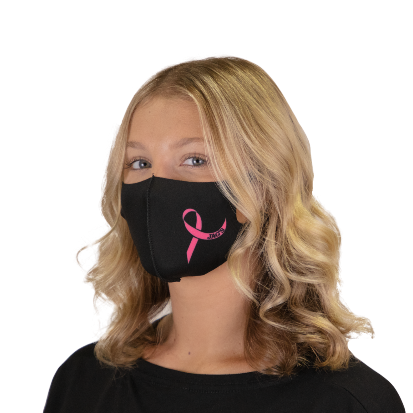 Breast Cancer Ribbon Face Mask