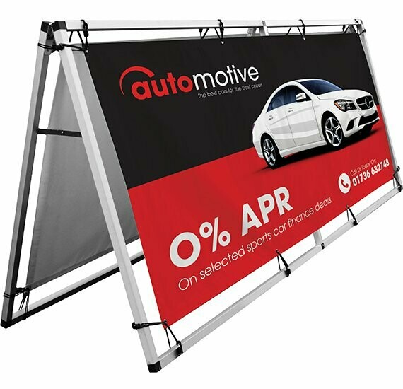 Free Standing Banner Frame