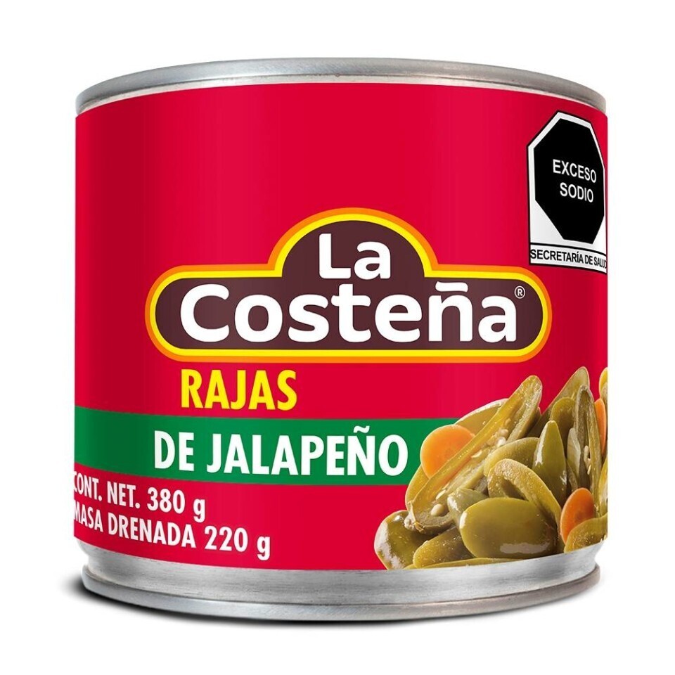 Buy Mexican Canned Jalapeño Peppers 380gr in Dubai