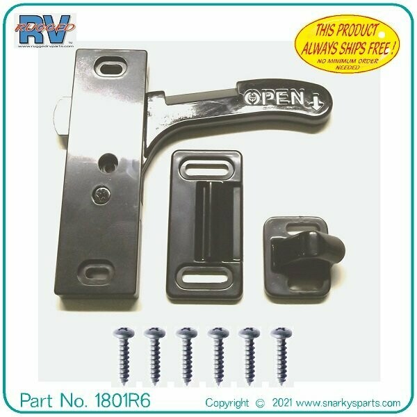 RV Door Latch Kit (RIGHT) w screws