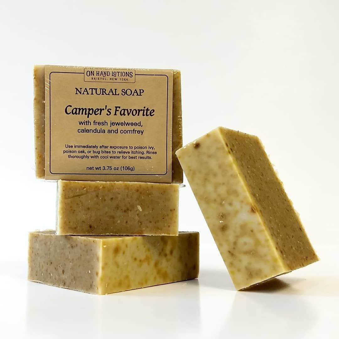 Camper's Favorite Jewelweed Soap Store On Hand Lotions