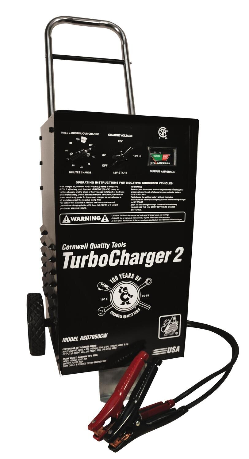 ASD7050CW TurboCharger 2 Battery Charger with Timer
