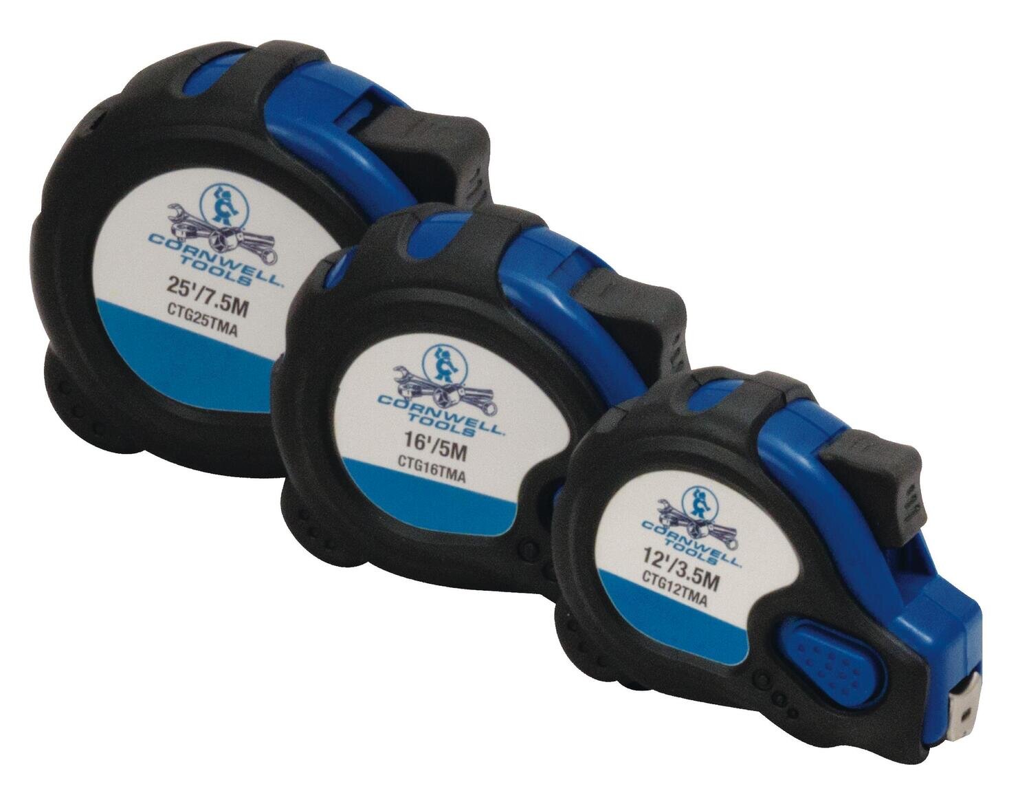 CTG3TMSA 3 Piece Tape Measure Set