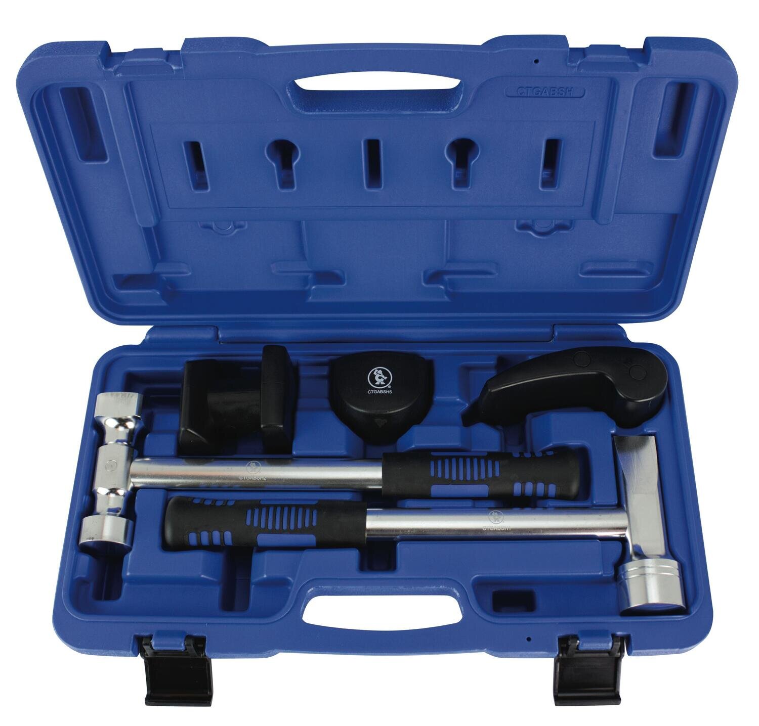 CTGABSH 5 Piece Aluminum Body Hammer & Dolly Set