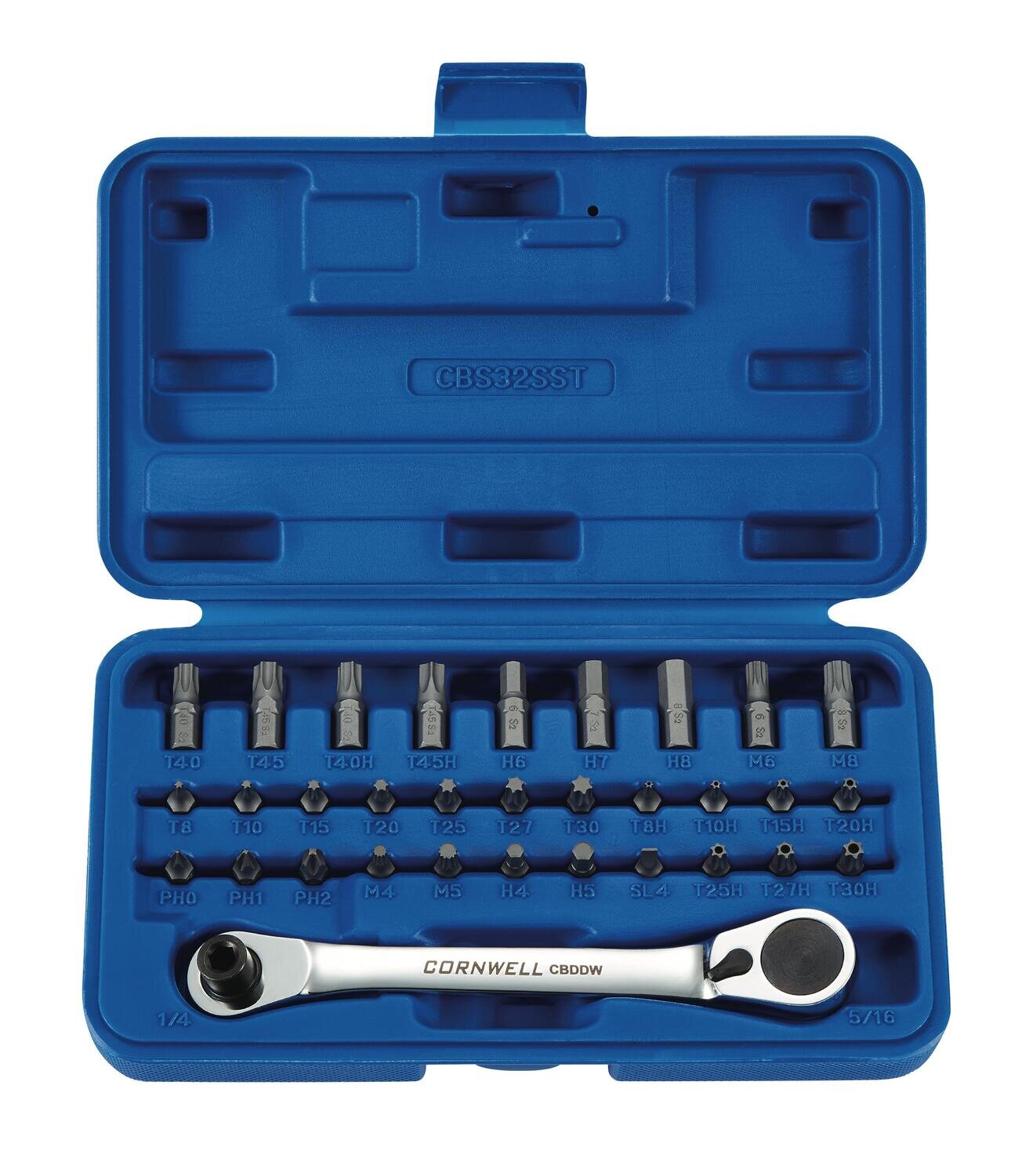 CBS32SST 32 Piece Stubby Bit Set
