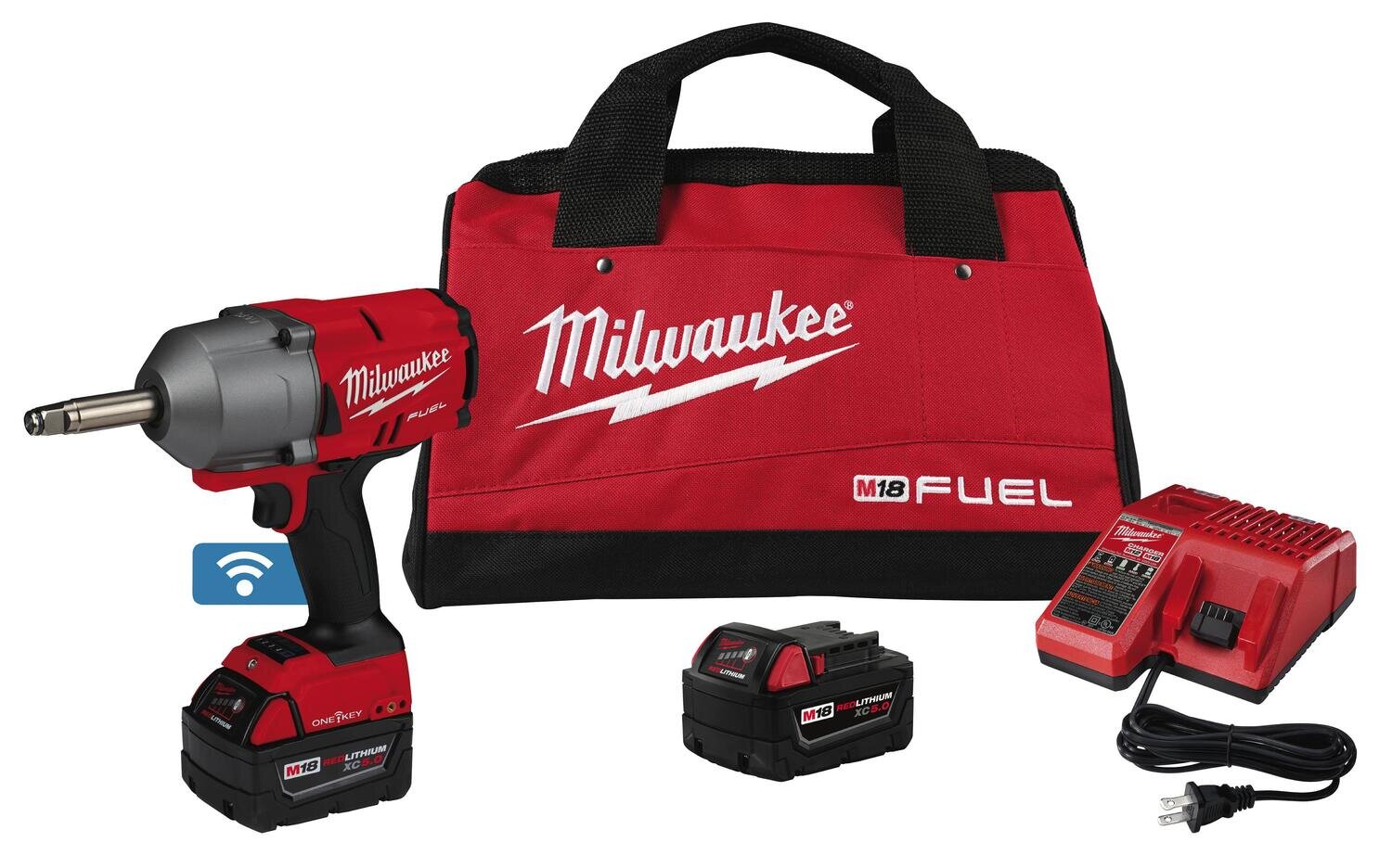MWE276922 M18 FUEL™ 1/2” Extended Anvil Impact Wrench Kit