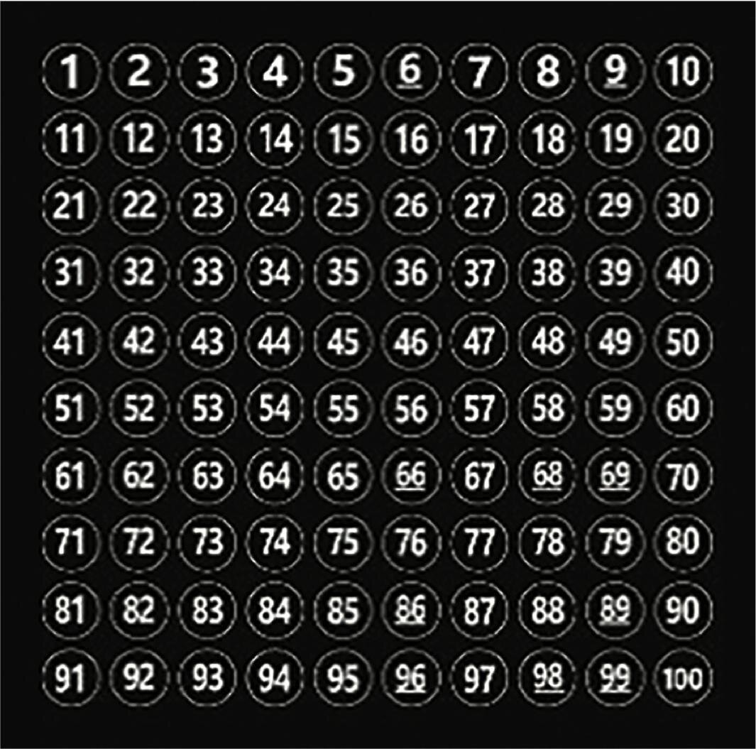 MTS51064 Tool Holder ID Label Set