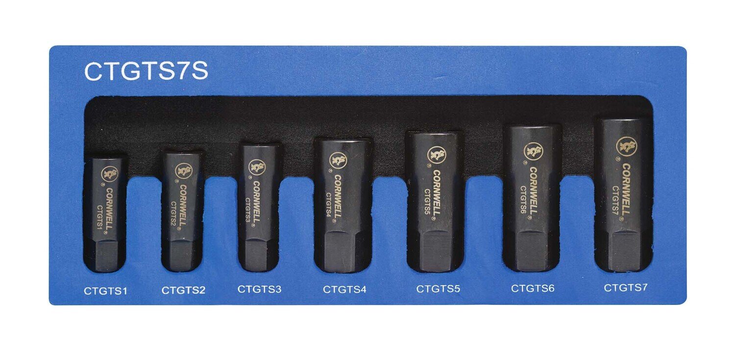 CTGTS7S 7 Piece Tap Socket Set