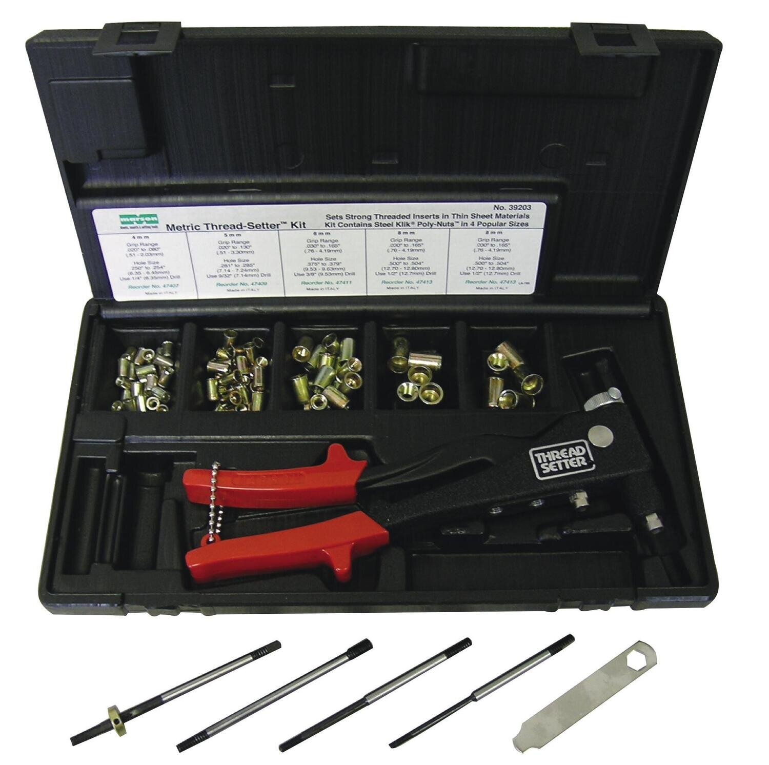 MR39303 Metric Thread Setter Kit
