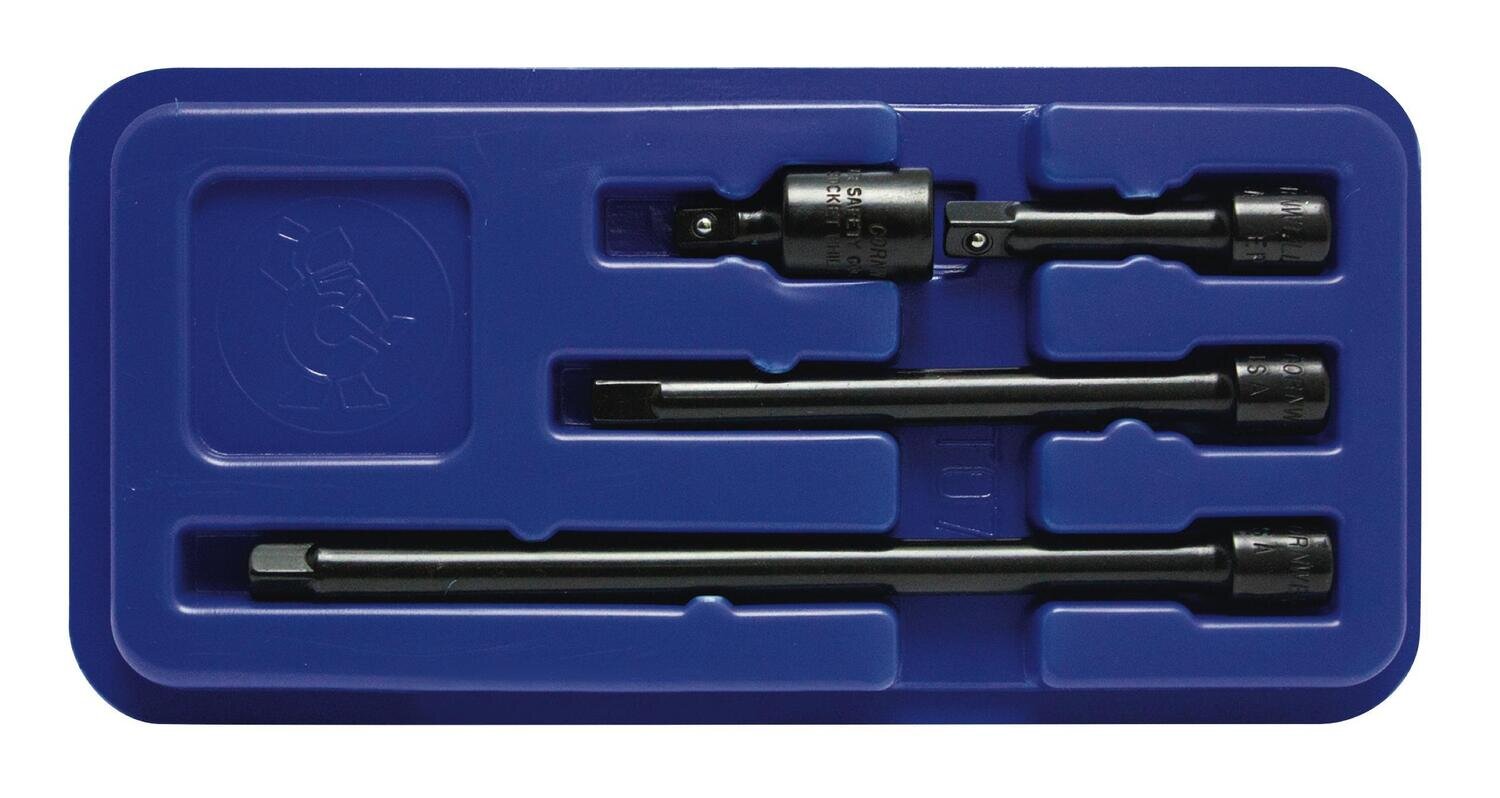 EP04BST 4 Piece 1/4” Drive Power Extension and Universal Set