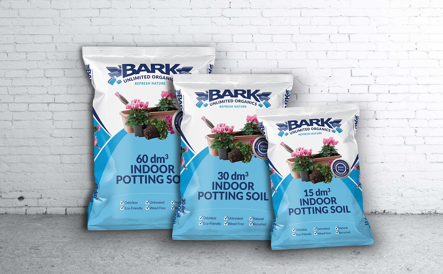 Indoor Potting Soil bagged 15DM | Store - Down2earth