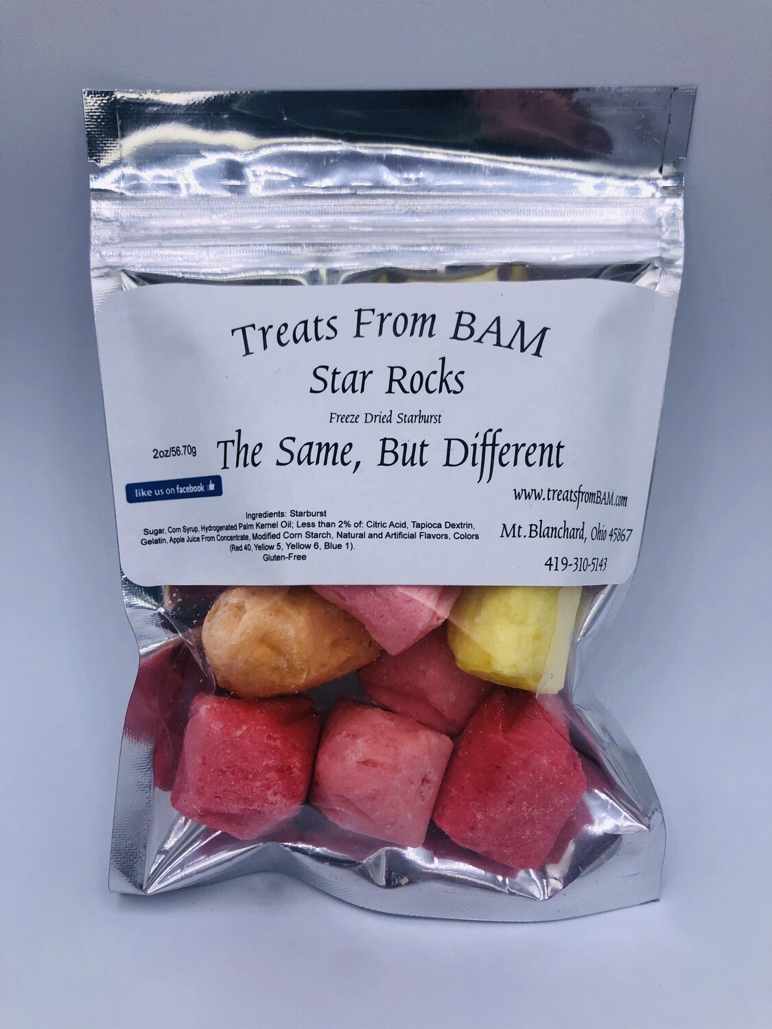 2oz Freeze Dried Starburst