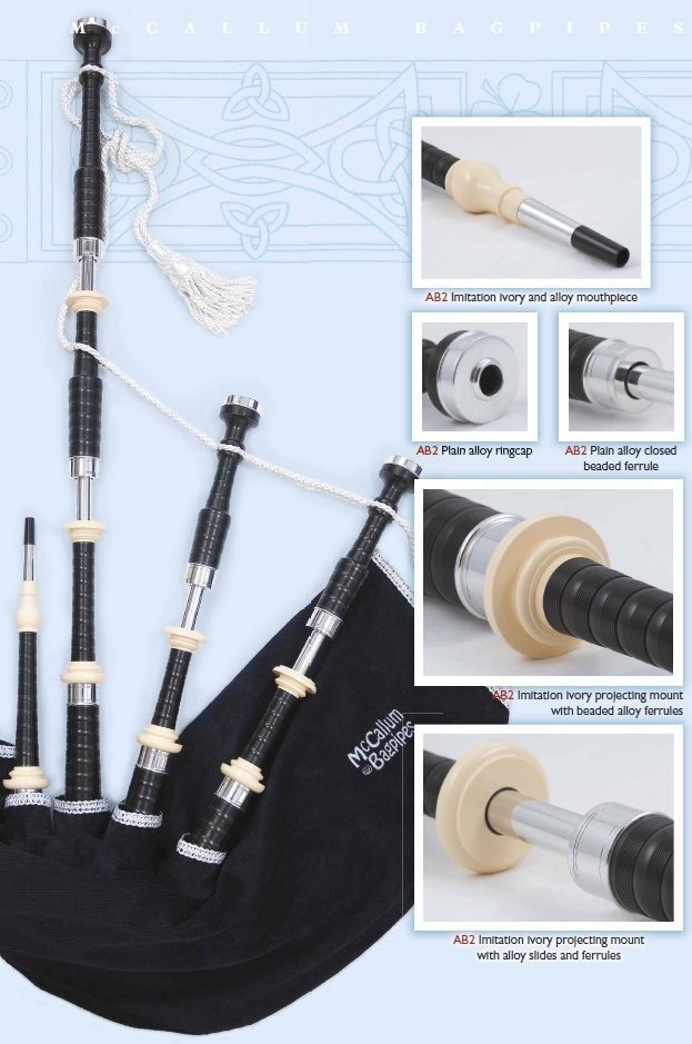 McCallum Bagpipes AB2 Bagpipe Shop MG Reeds