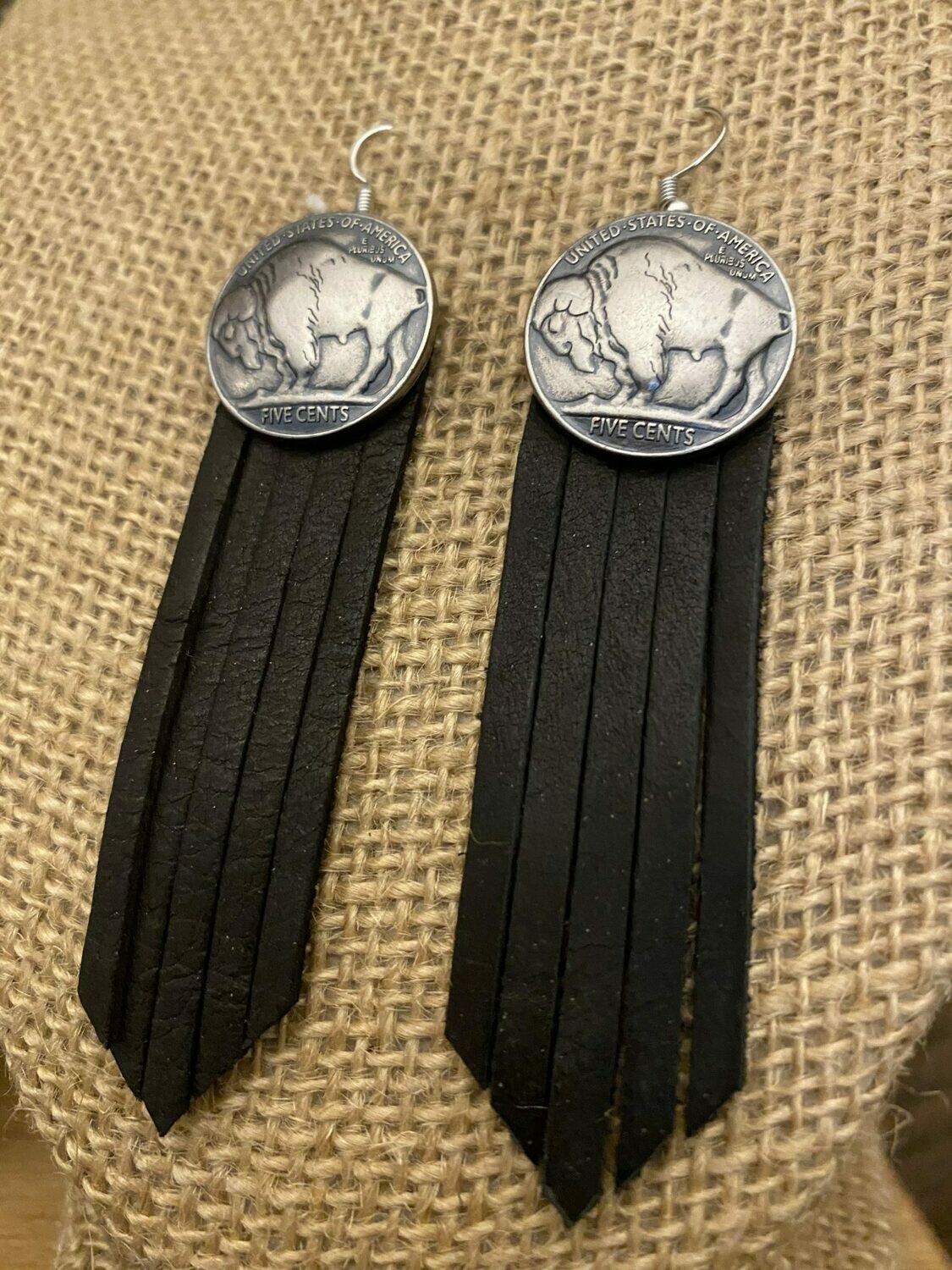Buffalo Nickel Earrings