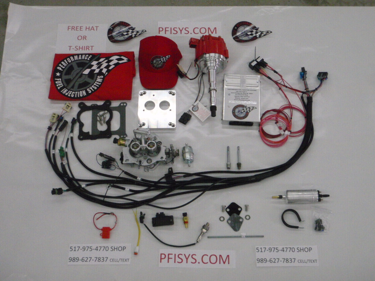 Complete TBI Conversion Kit for 460 CI Ford