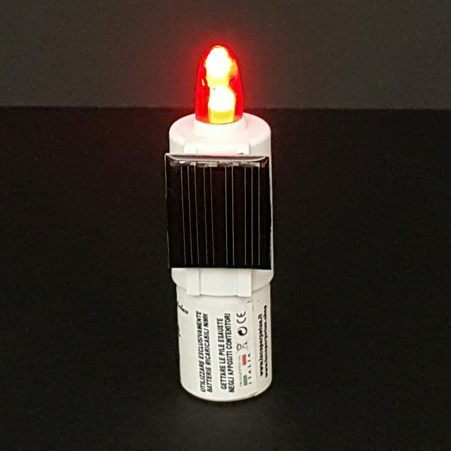 Lumino Elettrico Usa E Getta Con Luce Rossa Fissa - Resistente Alle Intemperie, Durata 60 Giorni - Foto 12
