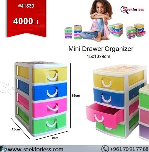 Mini Plastic Drawers