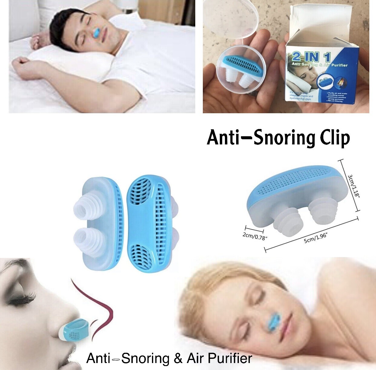 AntiSnoring Clip