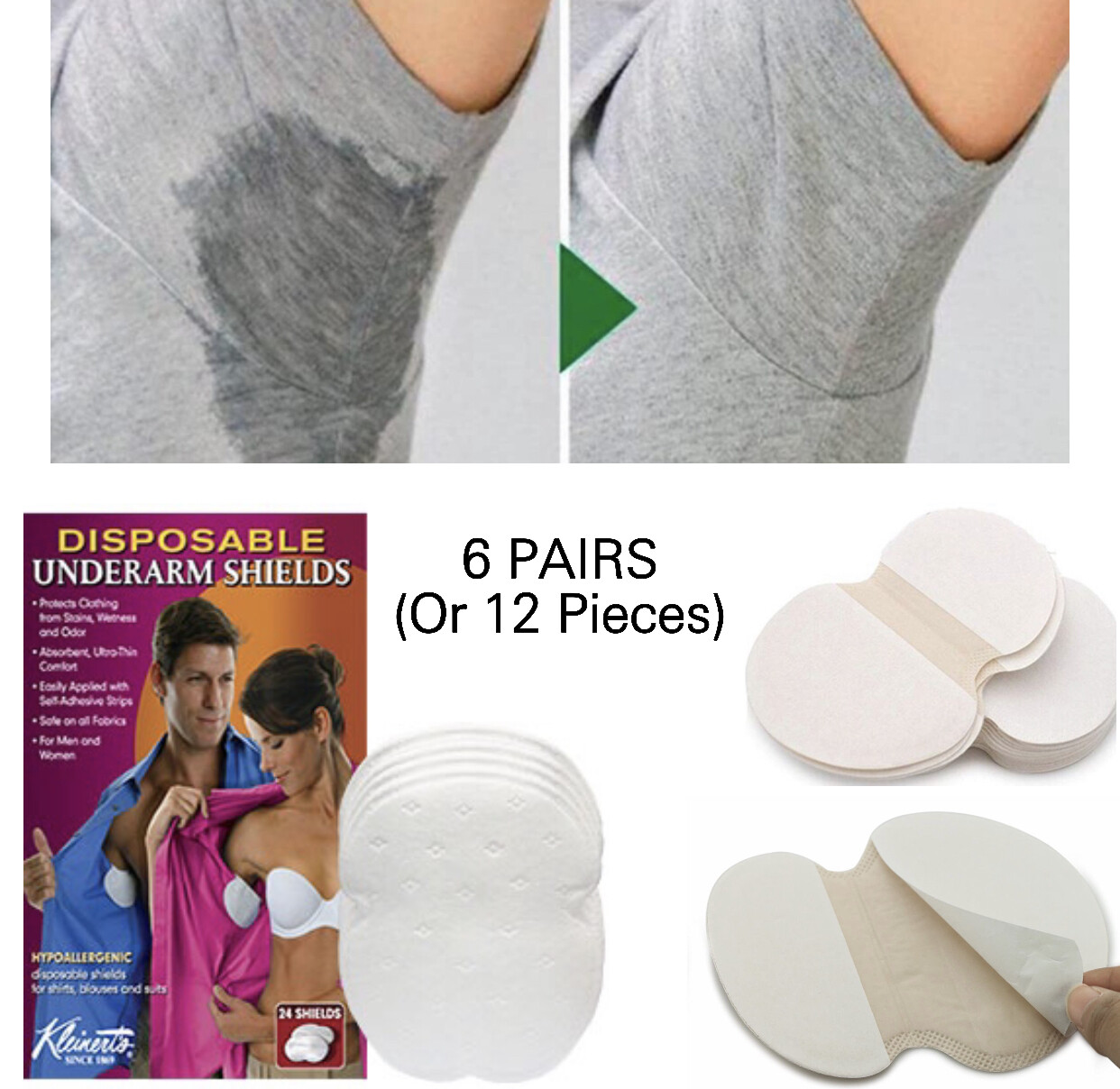 Underarm Sweat Pads