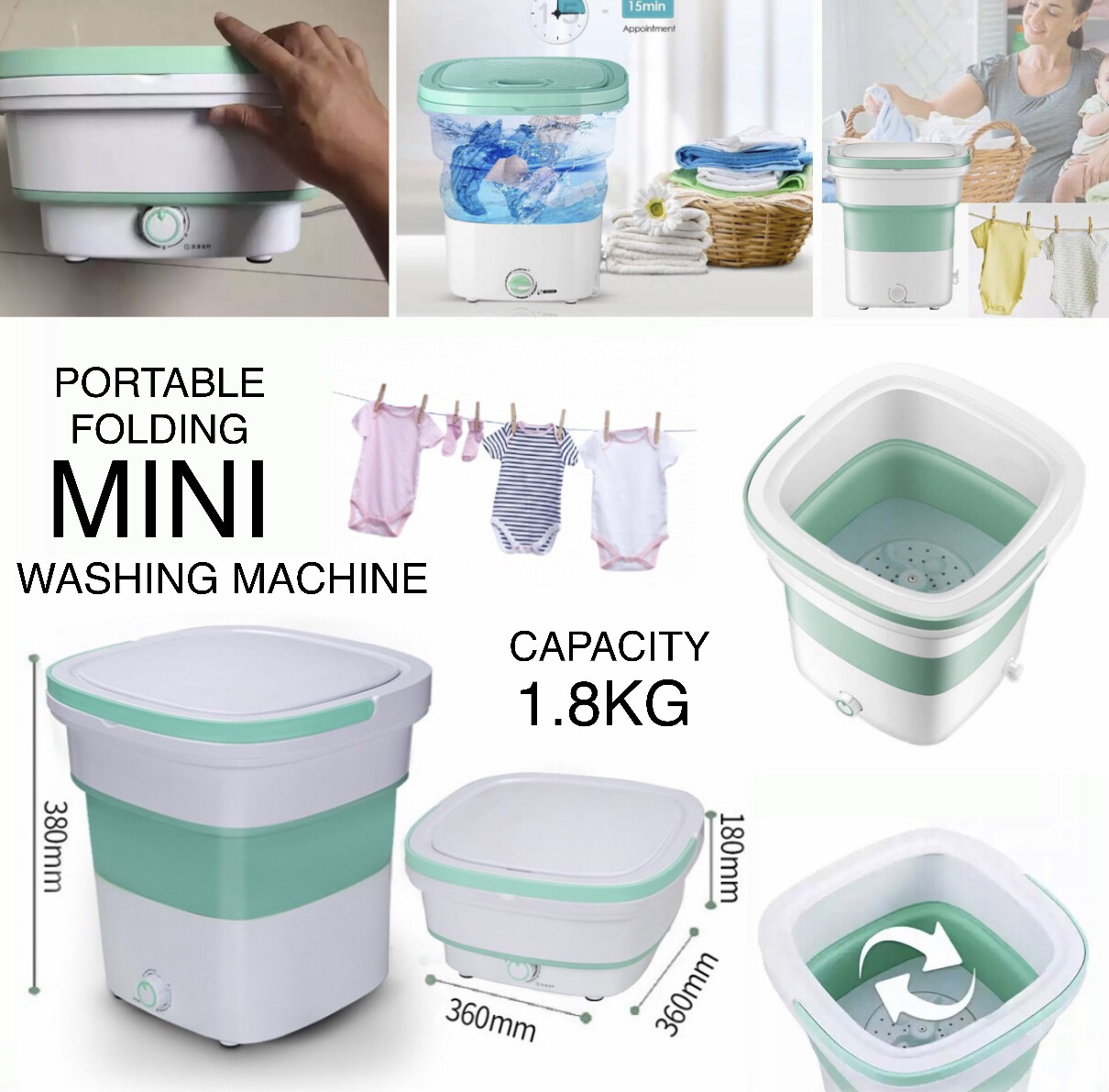 Folding Washing Machine