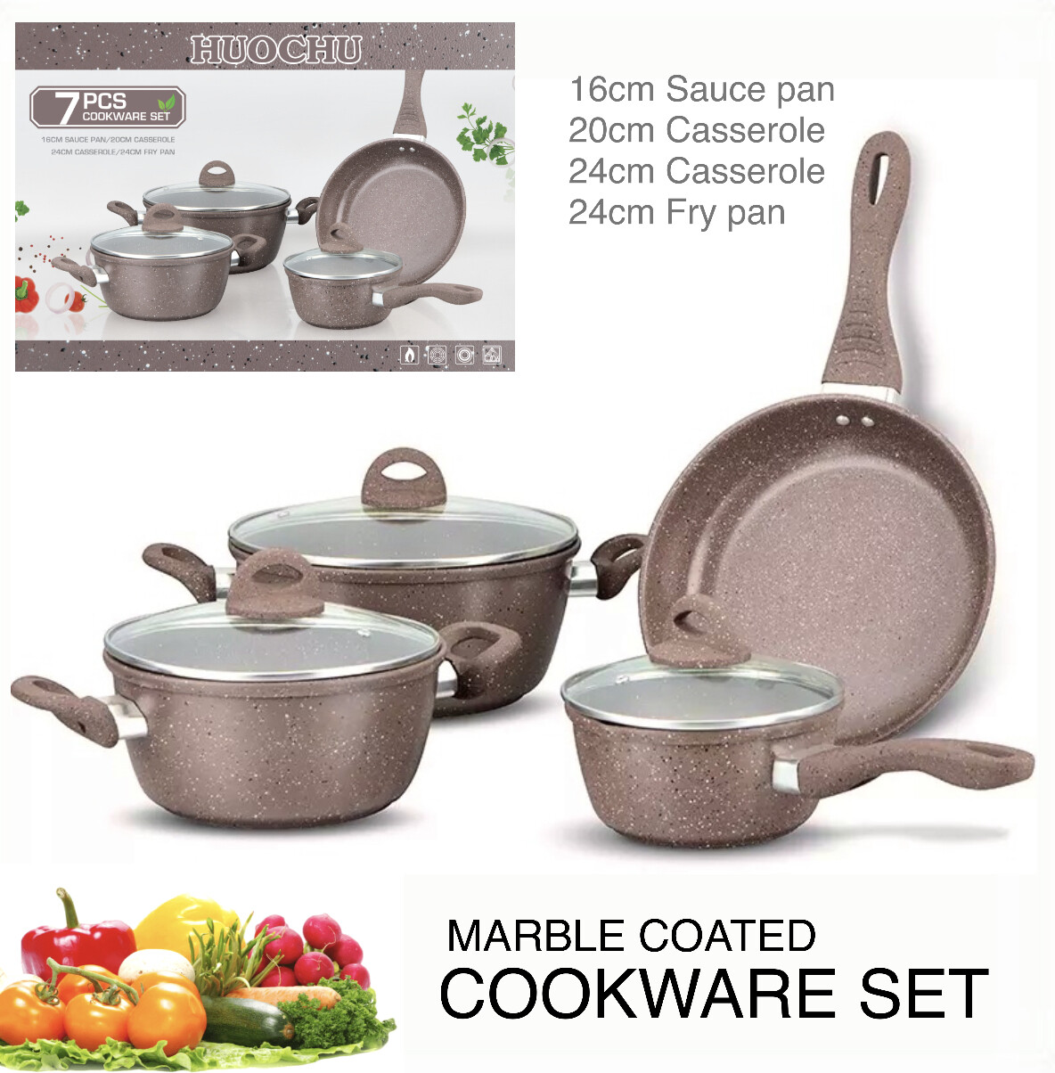 HUOCHO Cookware Set
