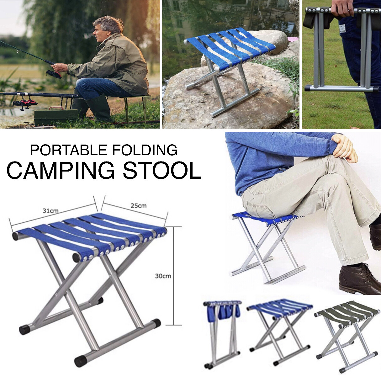Folding Stool Chair