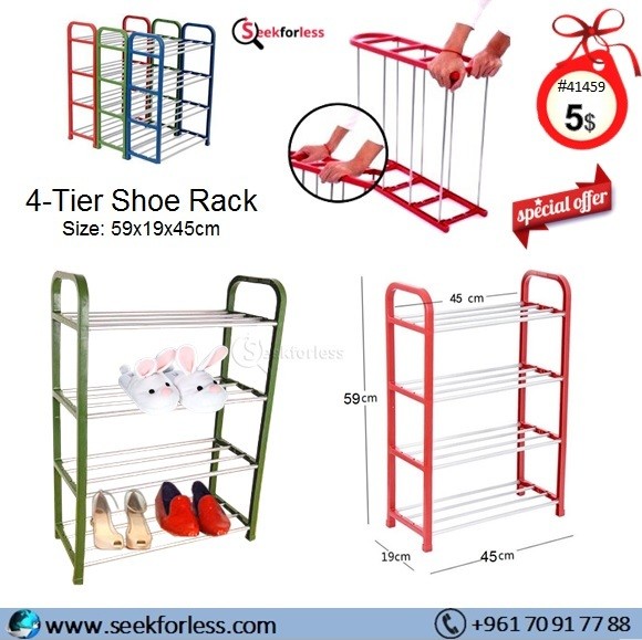 4Tier Shoe Rack