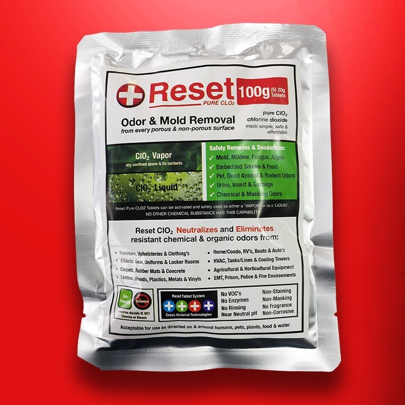 Chlorine Dioxide CLO2 20G (5 20G tablets) Cleaner's Connection