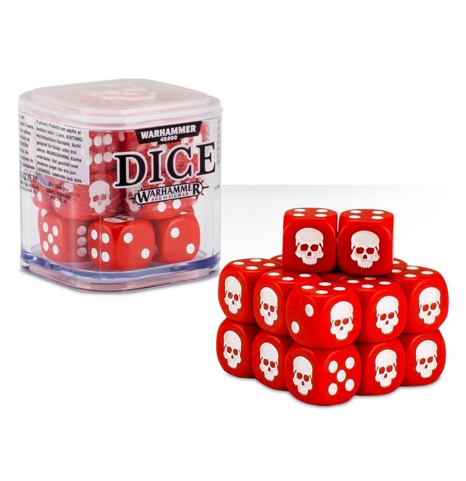 Store Dice Cube Würfel D6 (20) Rot Games