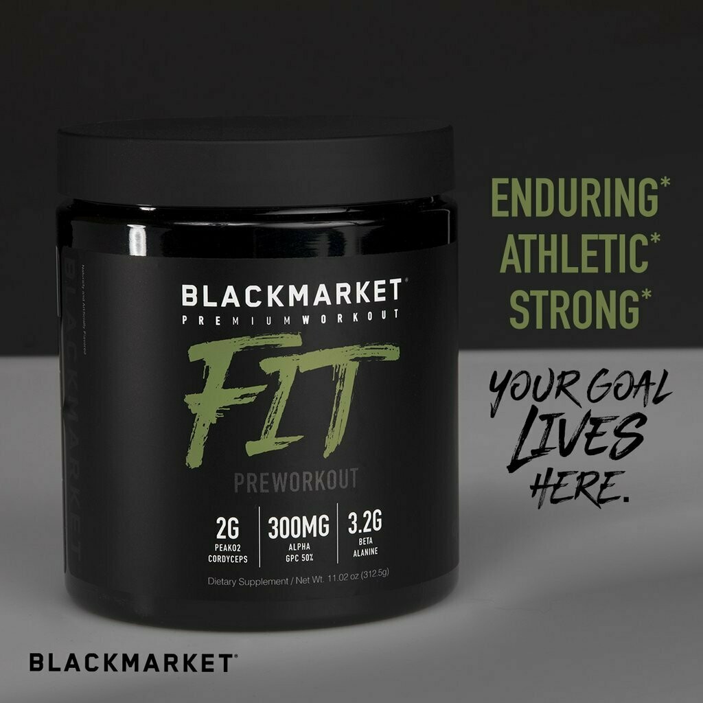 BlackMarket Labs FIT PreWorkout (Juice Box)