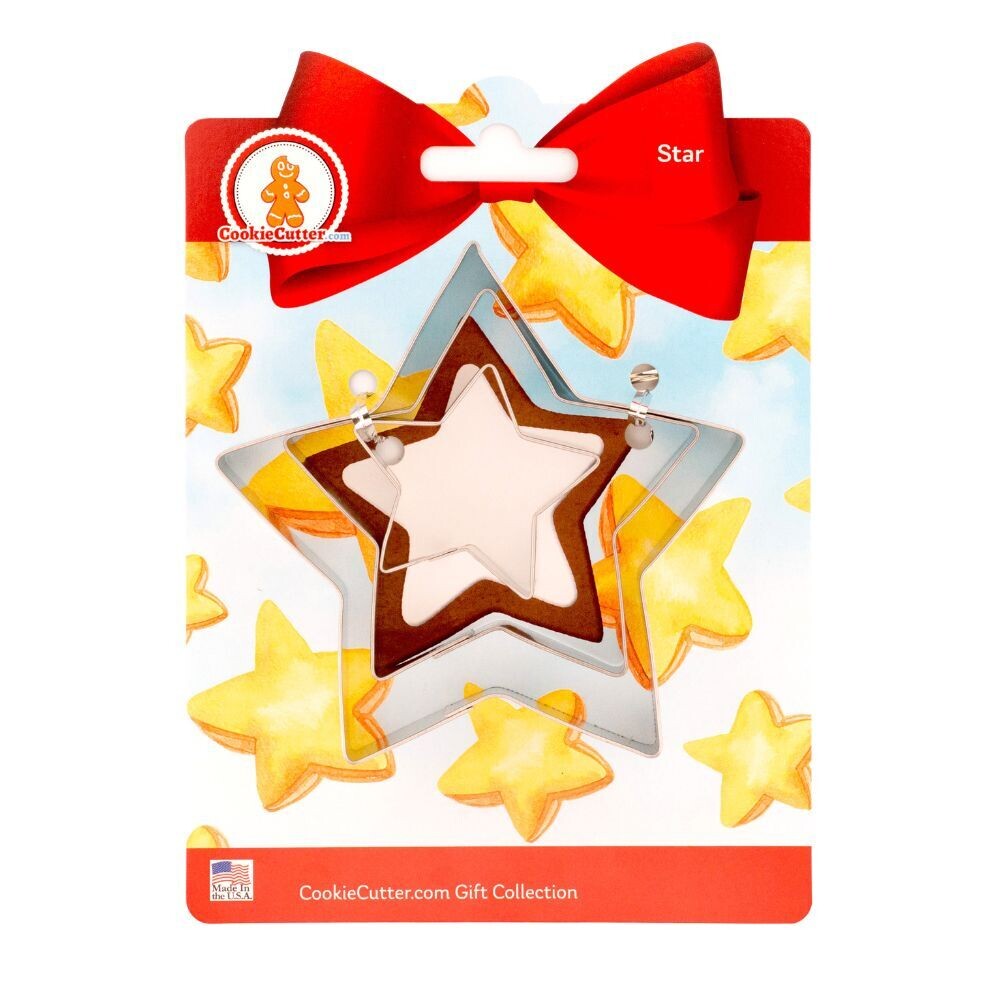 Star Cookie Cutter Gift Set USA