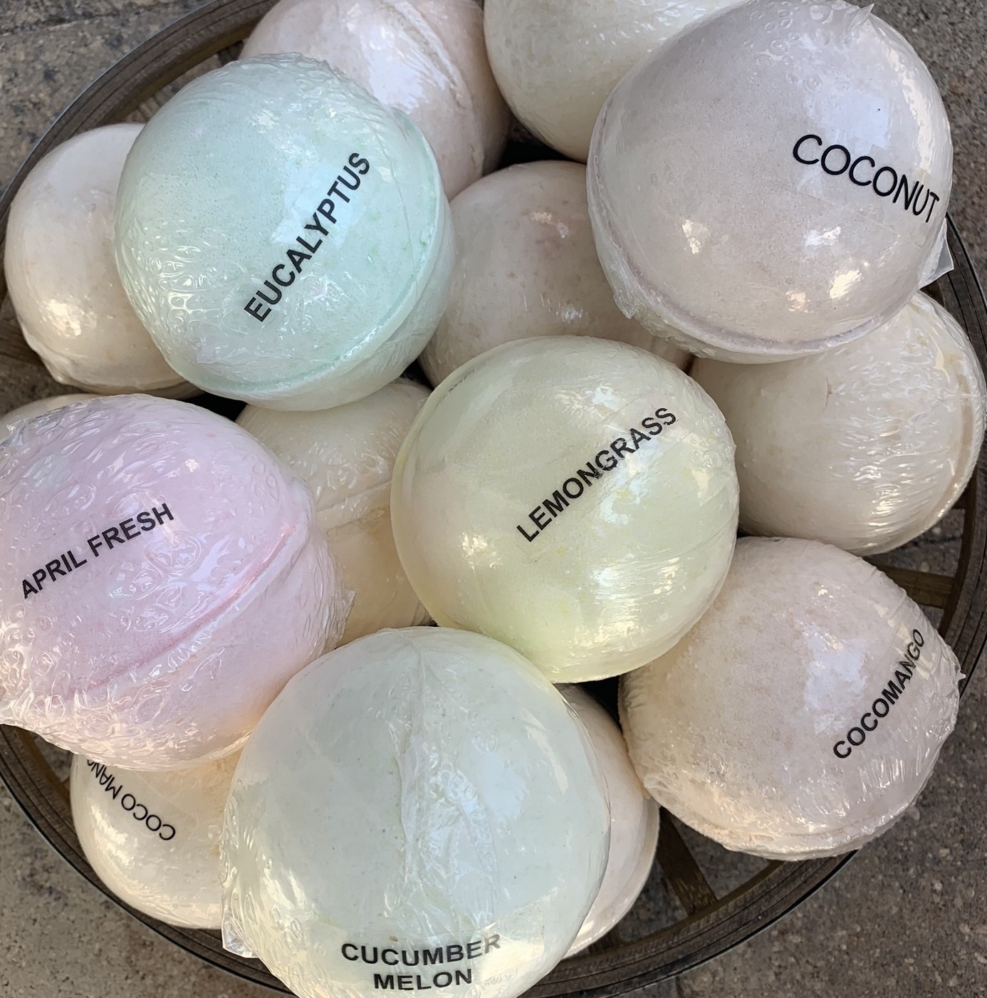 Large Fizz Bath Balls (W) Store Lori’s Soap & Sponge