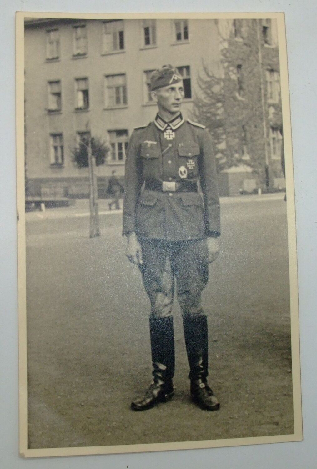 Ritterkreuzträger der Luftwaffe, Foto 8 x 12,5cm mit eigenhändiger Un