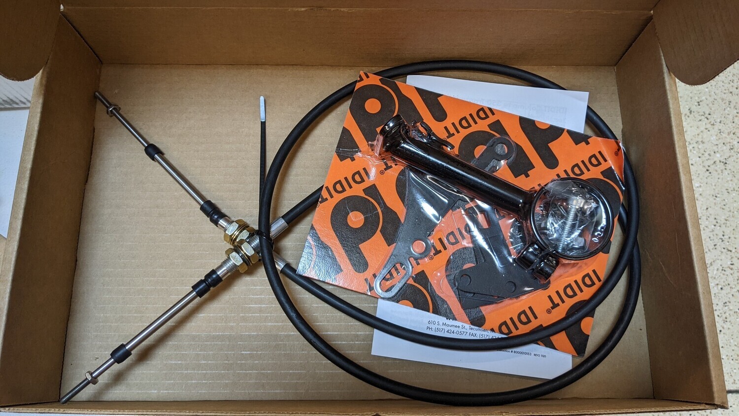 ididit Steering Column Cable Shift Linkage Kit SQUAREBODY SYNDICATE