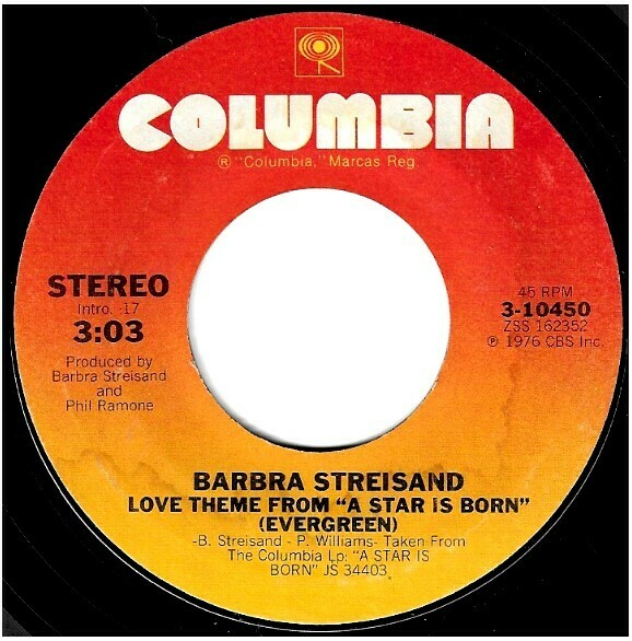 Love Theme From A Star Is Born Evergreen