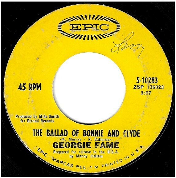 Ballad Of Bonnie And Clyde Lyrics