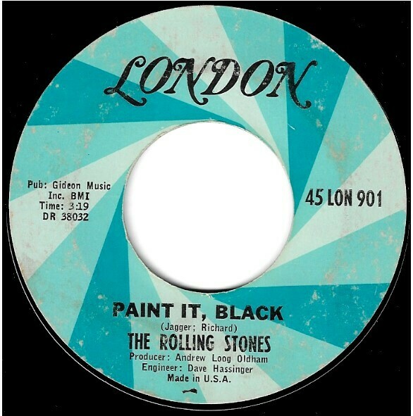 Rolling Stones, The / Paint It, Black London 45LON901 Single, 7