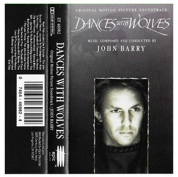 Barry, John / Dances With Wolves (Soundtrack) Epic Associated ZT
