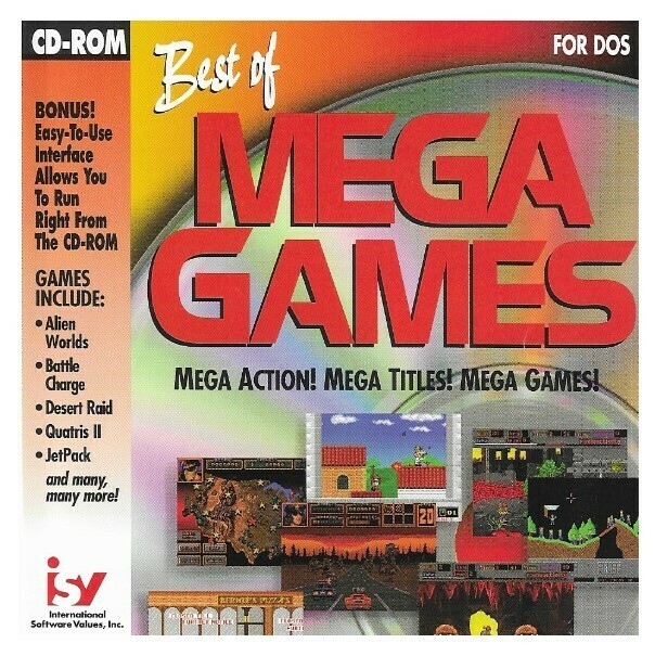 Mega Games / Best of Mega Games PC CDRom 1996 Over 150 Games